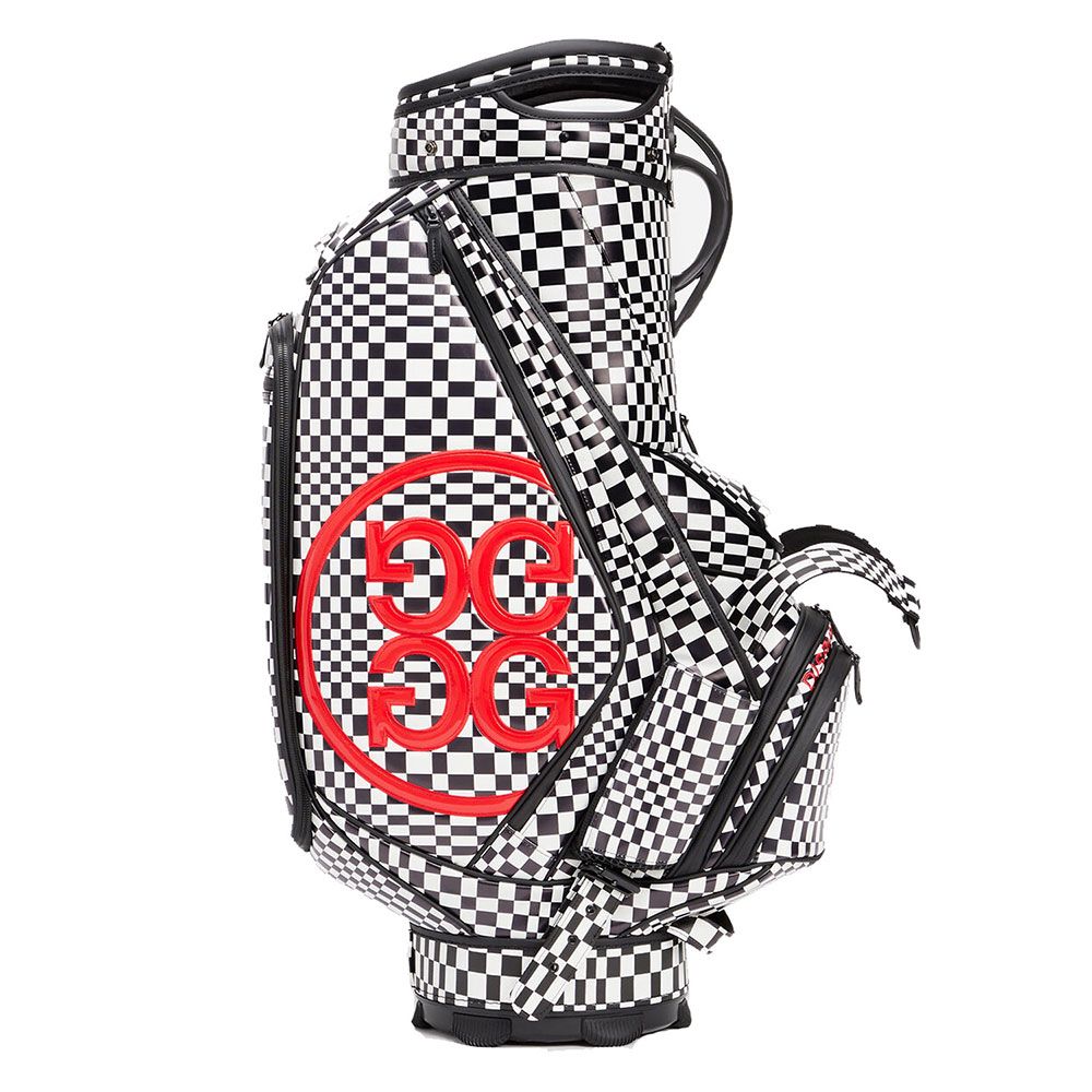 GFORE GFORE Distorted Check Tour Bag ONYX