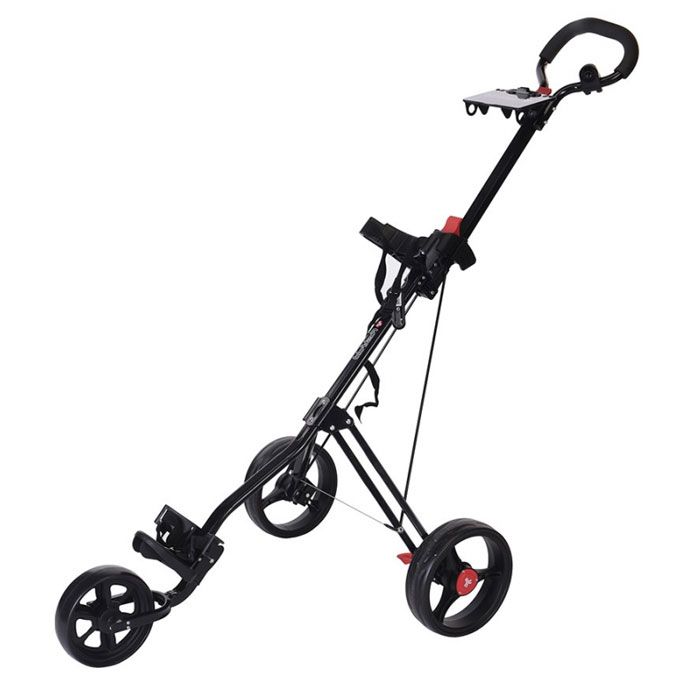 BRAND FUSION FastFold Force Golf Trolley Black