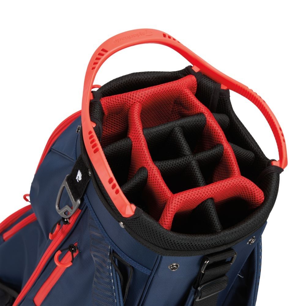 TAYLORMADE TaylorMade Pro Cart Bag - Navy/Red