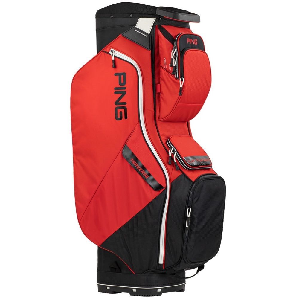 PING Ping Traverse Cart Bag RED/BLK/WHT