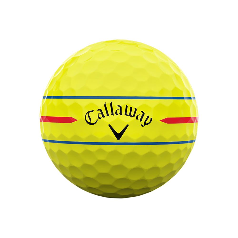 CALLAWAY Callaway Chrome Soft 360 Triple Track Yellow Dozen Pack