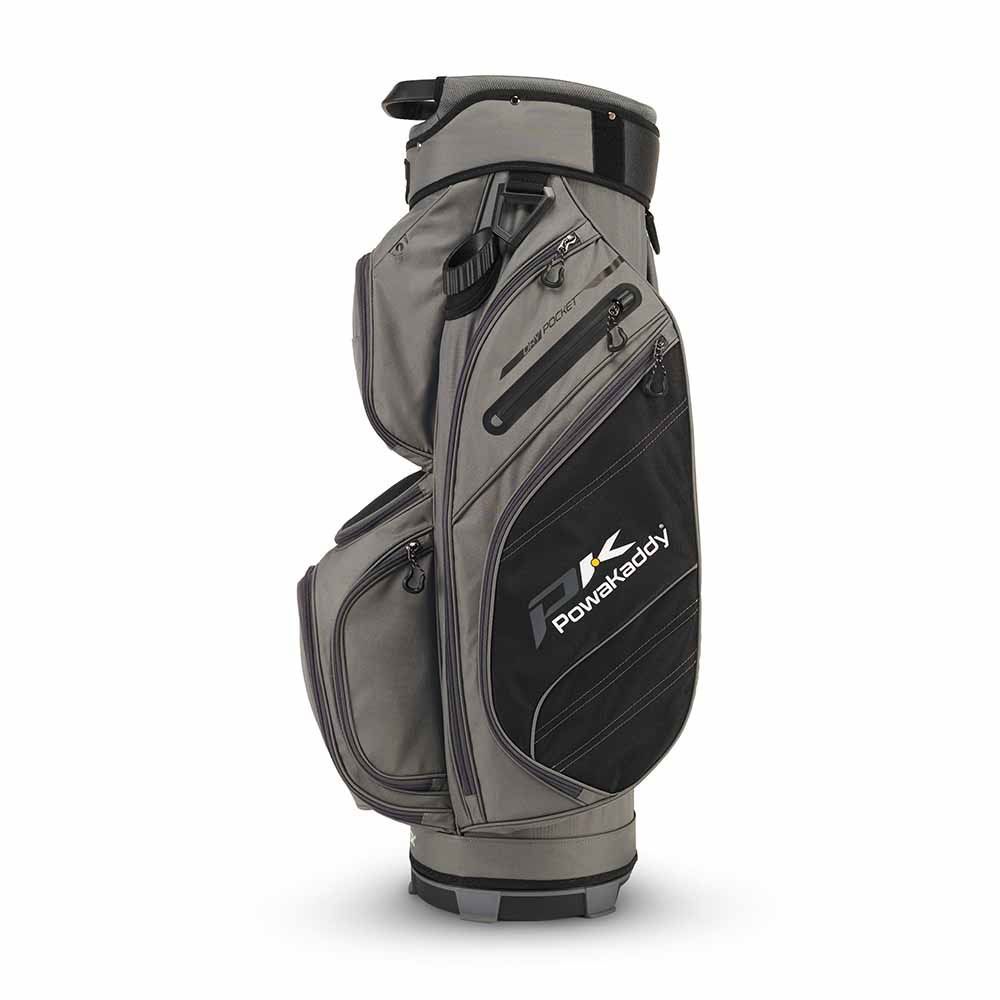 POWAKADDY PowaKaddy DLX-Lite Edition Cart Bag - Gun Metal/Black