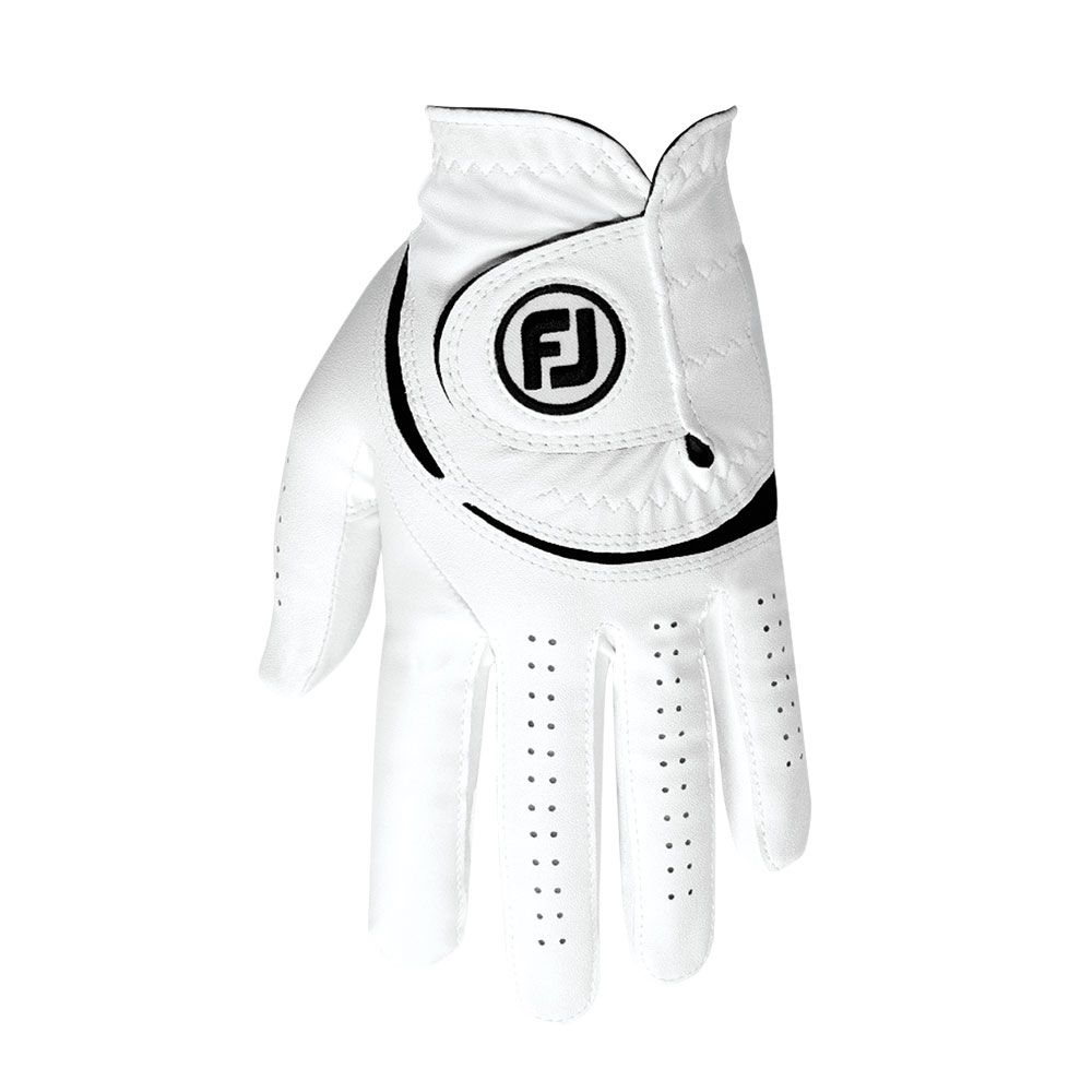 FOOTJOY FootJoy WeatherSof Glove White For the Right Handed Golfer