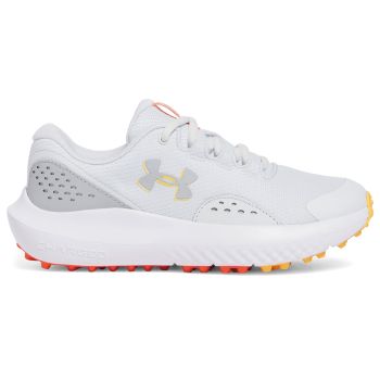 Under Armour Surge Junior Golf Shoes Gray White