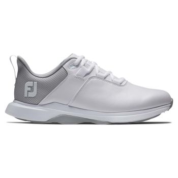 Footjoy Ladies PROLITE Golf Shoes White Grey 98205