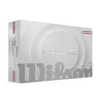 Wilson Duo Soft TRK 360 White Golf Balls