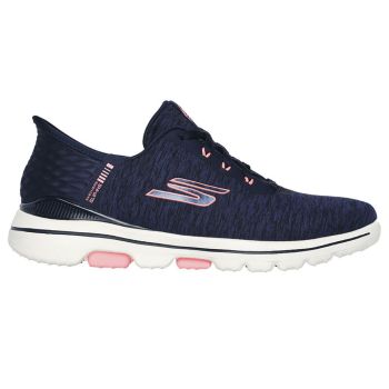 Skechers Ladies Slip-ins GO Walk 5 Golf Shoes Navy 123085