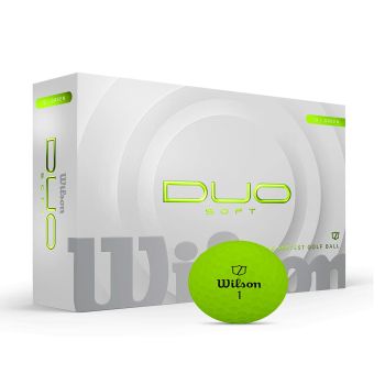 Wilson Duo Soft Green Golf Balls 2025