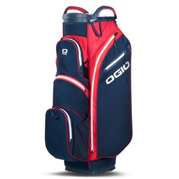 OGIO All Elements Silencer Cart Bag Red White Black