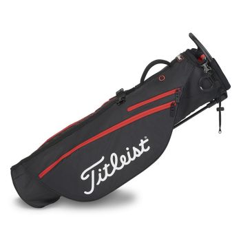 Titleist Premium Carry Bag Black Red