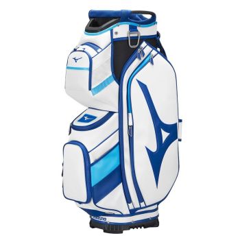 Mizuno Tour Cart Bag 22 White Blue