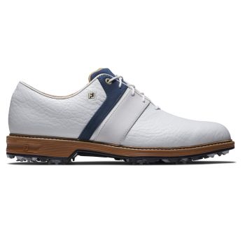 Footjoy Premiere Packard LX Golf Shoes White Navy 54534