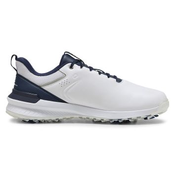 Puma IGNITE Innovate Leather Golf Shoes White Navy