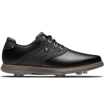 FootJoy Ladies Traditions Golf Shoes - Wide Width Black - 97908