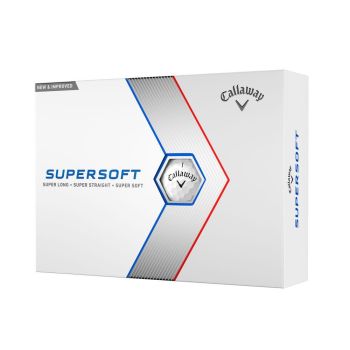 Callaway Supersoft 2023 White Dozen Golf Balls