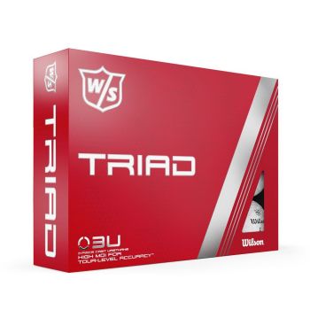 Wilson Triad White Golf Balls