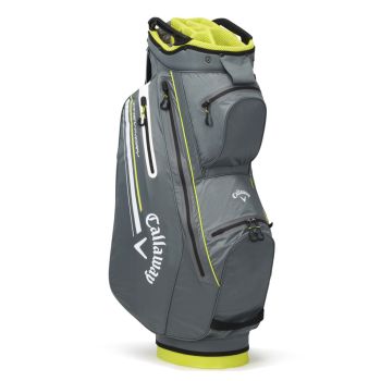 Callaway Chev Dry 14 Cart Bag - Char/Yellow