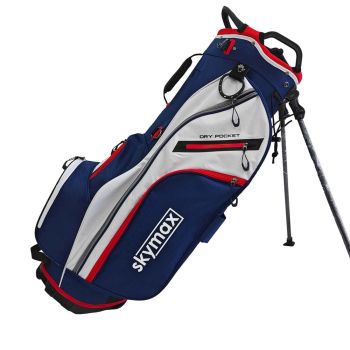 Skymax 9" Stand Bag Navy/White/Red