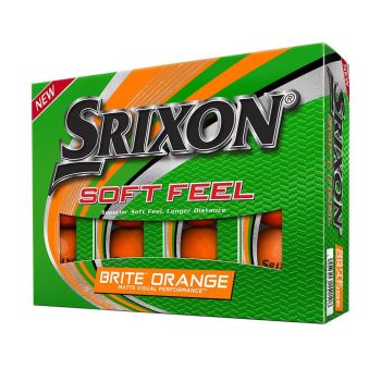 Srixon Soft Brite Orange Golf Balls