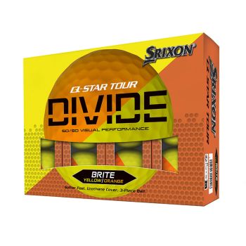 Srixon Q Star Tour Divide Orange Yellow Dozen 2024