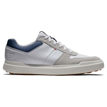 FootJoy Contour Casual Golf Shoes White Grey 54374