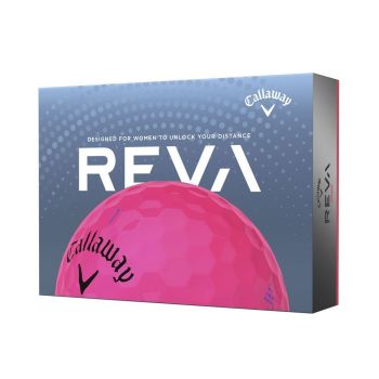 Callaway Reva Pink 2023 Dozen Golf Balls