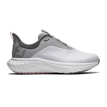 FootJoy Ladies Quantum Golf Shoes White Grey 97810