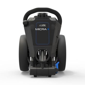 Powakaddy Micra Push Cart Gunmetal/Blue