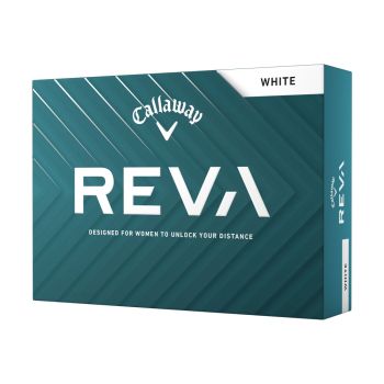 Callaway Reva White Dozen Golf Balls