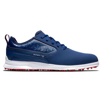 Footjoy Superlites XP Golf Shoes - Navy/Red 58090