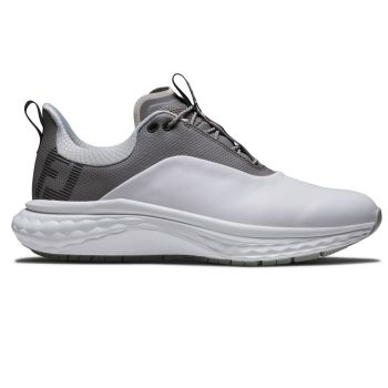 Footjoy Quantum Golf Shoes White Grey 57032