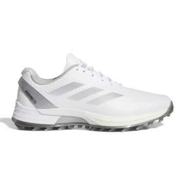 adidas Adizero ZG Spikeless Golf Shoes White Grey IE3528