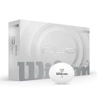 Wilson Duo Soft White Golf Balls 2025