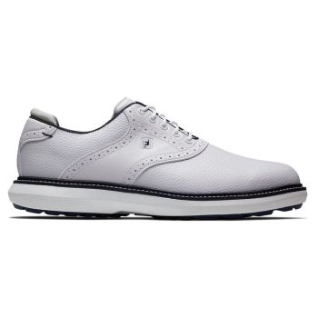 Footjoy Traditions Spikeless Golf Shoes White 57927