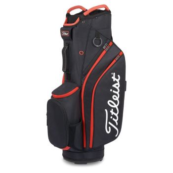 Titleist Cart 14 Bag Black Red