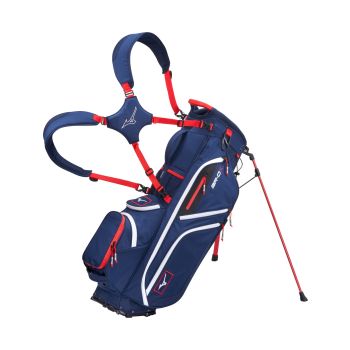 Mizuno BR-DX Stand Bag Navy Red