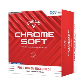 Callaway Chrome Soft Triple Track Golf Balls 4 Dozen for 3