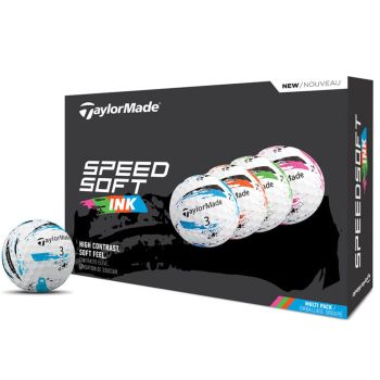 TaylorMade SpeedSoft Ink Multipack Golf Balls