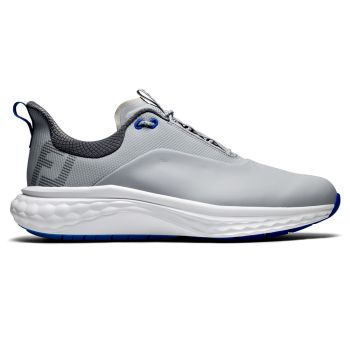 Footjoy Quantum Golf Shoes Grey Blue 56982