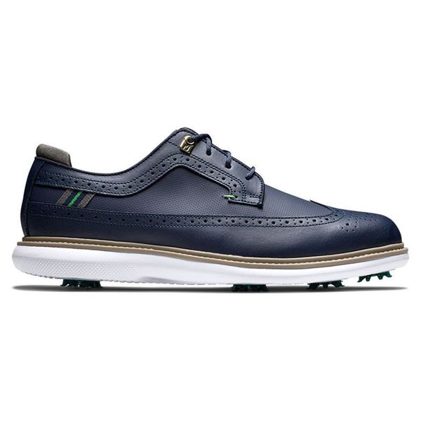 Footjoy Traditions Golf Shoes - Navy 57911
