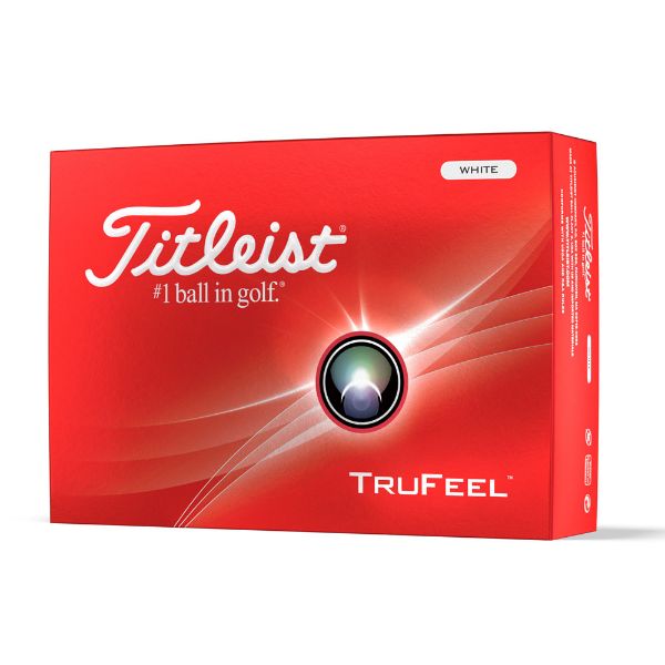 Picture of Titleist TruFeel White Golf Balls 2 Dozen with free Ball Marking Kit
