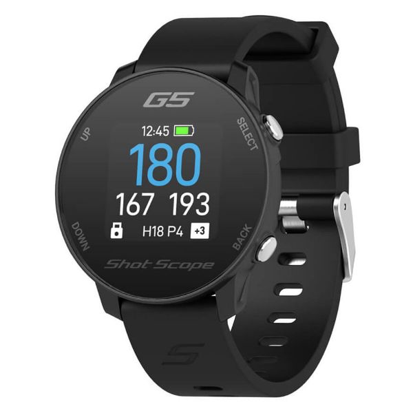 Shot Scope G5 GPS Watch Black