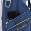 TaylorMade Kalea Gold Cart Bag Navy White