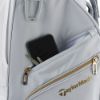 TaylorMade Kalea Gold Cart Bag Grey White