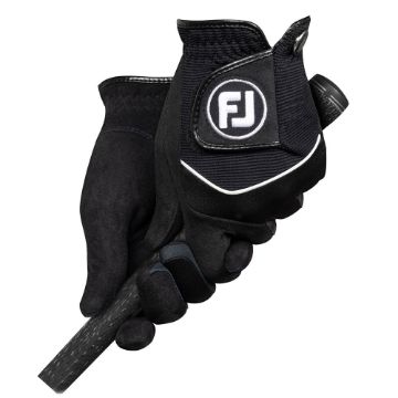 FootJoy Ladies RainGrip Black Pair of Gloves For the Right Handed Golfer 2024